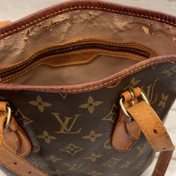 Authentic Louis Vuitton Petit Bucket Bag - Picture 11 of 13